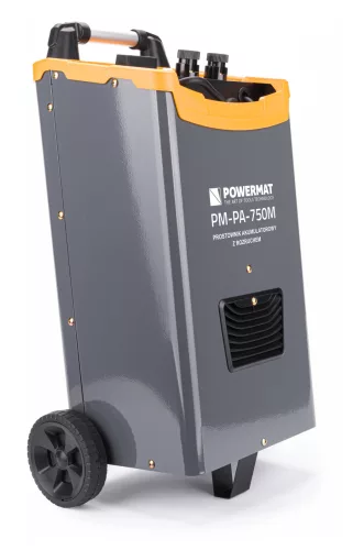 Akkumulátortöltő indító funkcióval 12/24 V, 700 A indítóáram, 50–900 Ah, PM-PA-750M – Powermat (PM1098)