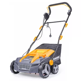   Elektromos gyepszellőztető és gyeplazító 3 az 1-ben, 2550 W, 38 cm, 45 l kosár, PM-AEW-2550M – Powermat (PM1117)