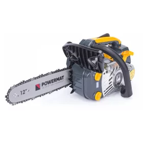   Benzines láncfűrész 2 LE (1,5 kW), 25,4 cm³, 30 cm-es (12") vezetőlappal, PM-PSP-2HP – Powermat (PM1118)