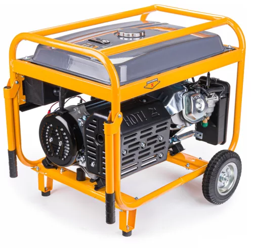 Áramfejlesztő 7500 W, 230 V / 400 V, AVR, elektromos indítással, 15 LE, PM-AGR-7500M-EL – Powermat (PM1142)