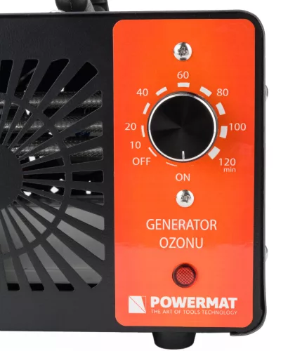 Ózongenerátor 60 g/óra, 155 W, időzítővel 120 percig, PM-GOZ-60T – Powermat (PM1173)