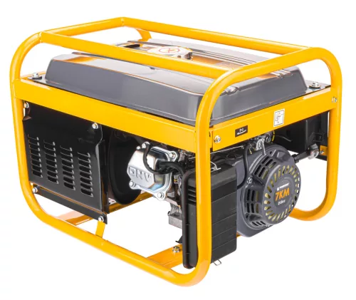 Áramfejlesztő 3 kW, AVR feszültségszabályzóval, 3 × 230 V + 12 V, PM-AGR-3000M2S – Powermat (PM1197)