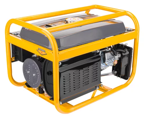 Áramfejlesztő 3 kW, AVR feszültségszabályzóval, 3 × 230 V + 12 V, PM-AGR-3000M2S – Powermat (PM1197)