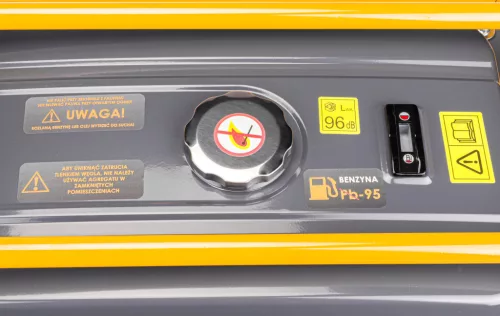 Áramfejlesztő 3 kW, kerekekkel, AVR feszültségszabályzóval, 3 × 230 V, PM-AGR-3000M2K – Powermat (PM1198)