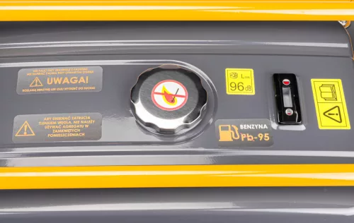 Áramfejlesztő 3 kW, önindítós, akkumulátorral, kerekekkel, AVR, PM-AGR-3000M2KE – Powermat (PM1199)