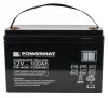 AGM akkumulátor 12 V, 100 Ah, C20, VRLA, tartalék üzemre, PM-AGM-100AHM2 – Powermat (PM1202)