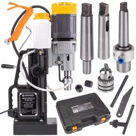   Mágnestalpas fúrógép 2100 W, 50 mm maglyukfúróval, 14 000 N, MT3/MT2, PM-WM-2100T – Powermat (PM1203)