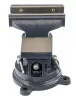 Forgatható lakatos satu 125 mm, üllővel, 360°, öntöttvas, PM-IS-125T – Powermat (PM1236)