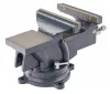 Forgatható lakatos satu 150 mm, üllővel, 360°, öntöttvas, PM-IS-150T – Powermat (PM1237)