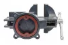 Forgatható lakatos satu 150 mm, üllővel, 360°, öntöttvas, PM-IS-150T – Powermat (PM1237)