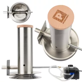   Füstgenerátor füstölőhöz 1,1 l, elektromos légpumpával, rozsdamentes acél, PM-GD-87T – Powermat (PM1239)
