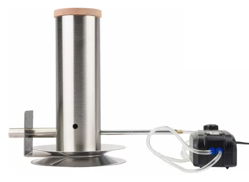 Füstgenerátor füstölőhöz 1,1 l, elektromos légpumpával, rozsdamentes acél, PM-GD-87T – Powermat (PM1239)