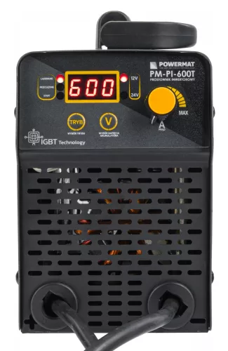 Akkumulátortöltő inverteres, indítássegítővel, 12/24 V, 80 A, 600 A indítóáram, PM-PI-600T – Powermat (PM1245)