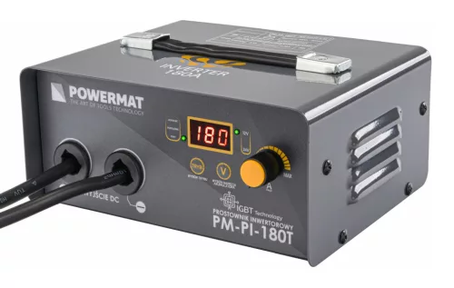 Akkumulátortöltő inverteres, indítássegítővel, 12/24 V, 30 A, 180 A indítóáram, PM-PI-180T – Powermat (PM1246)
