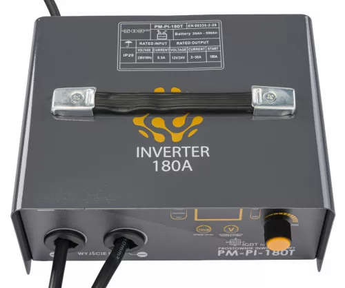 Akkumulátortöltő inverteres, indítássegítővel, 12/24 V, 30 A, 180 A indítóáram, PM-PI-180T – Powermat (PM1246)