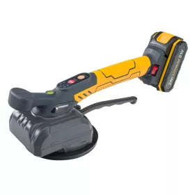   Akkus vibrációs csempelerakó tapadókorong, 21 V, 80 kg, 130 mm, 2 akkuval, PM-APWDP-80T – Powermat (PM1272)