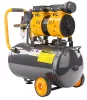 Olajmentes kompresszor 24 l, 8 bar, 220 l/perc, vízleválasztóval, PM-KBO-24T – Powermat (PM1283)