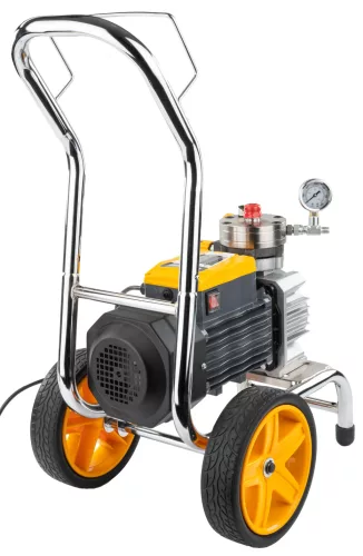 Airless festékszóró gép 1500 W, 225 bar, 4 l/perc, 15 m tömlővel, PM-PDM-1500MN – Powermat (PM1295)
