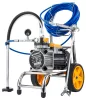 Airless festékszóró gép 1500 W, 225 bar, 4 l/perc, 15 m tömlővel, PM-PDM-1500MN – Powermat (PM1295)