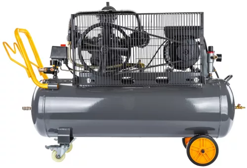 Olajkenésű kompresszor 100 l, 8 bar, 650 l/perc, 3 kW, 400 V, PM-KO-100T-400V – Powermat (PM1304)