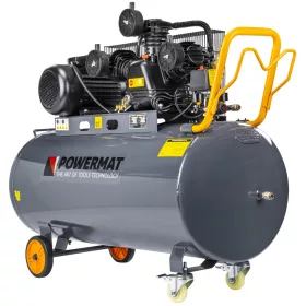   Olajkenésű kompresszor 200 l, 8 bar, 650 l/perc, 3 kW, 230 V, PM-KO-200T-230V – Powermat (PM1307)