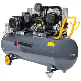   Olajkenésű kompresszor 300 l, 8 bar, 1200 l/perc, 7,5 kW, 400 V, PM-KO-300T-400V – Powermat (PM1309)
