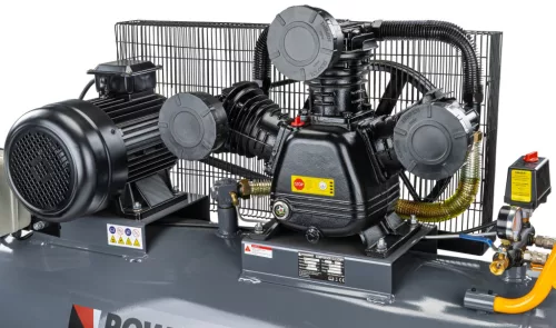 Olajkenésű kompresszor 300 l, 8 bar, 1200 l/perc, 7,5 kW, 400 V, PM-KO-300T-400V – Powermat (PM1309)