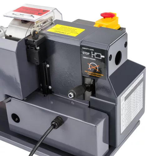 Mini fémeszterga asztali 550 W, 180 mm esztergálható átmérő, 350 mm, PM-MTM-550T – Powermat (PM1314)