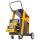 Hegesztőkocsi 4 fiókkal, palacktartóval, 100 kg teherbírás, PM-WSP-100T1 – Powermat (PM1315)