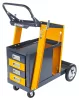 Hegesztőkocsi 4 fiókkal, palacktartóval, 100 kg teherbírás, PM-WSP-100T1 – Powermat (PM1315)