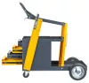 Hegesztőkocsi 4 fiókkal, palacktartóval, 100 kg teherbírás, PM-WSP-100T1 – Powermat (PM1315)