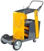 Hegesztőkocsi 4 fiókkal, palacktartóval, 100 kg teherbírás, PM-WSP-100T1 – Powermat (PM1315)