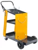 Hegesztőkocsi 3 polccal, palacktartóval, 100 kg teherbírás, PM-WSP-100T2 – Powermat (PM1316)