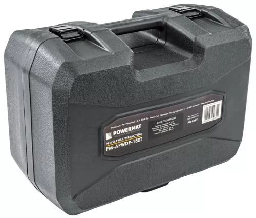 Akkus vibrációs csempefektető tapadókorong 180 mm, 21 V, 2 × 2 Ah, PM-APWDP-180T – Powermat (PM1317)
