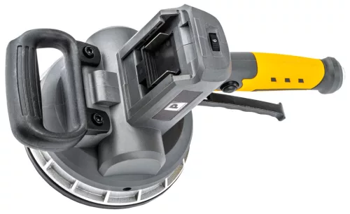 Akkus vibrációs csempefektető tapadókorong 180 mm, 21 V, 2 × 2 Ah, PM-APWDP-180T – Powermat (PM1317)