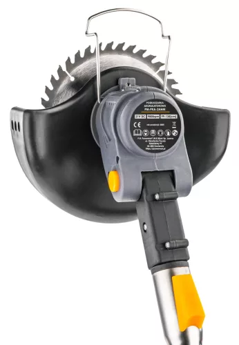 Akkus fűszegélynyíró kerekekkel, 21 V, 2 × 2 Ah, PM-PKA-2AHM – Powermat (PM1328)