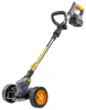 Akkus fűszegélynyíró kerekekkel, 21 V, 2 × 4 Ah, PM-PKA-4AHM – Powermat (PM1329)