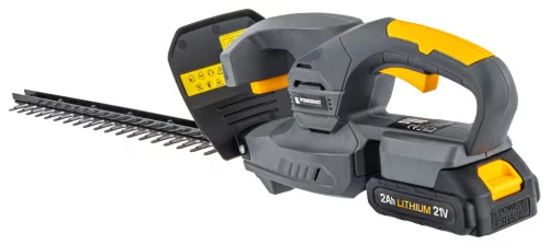 Akkus sövényvágó 41 cm, 21 V, 2 × 2 Ah, PM-NA-2AHM – Powermat (PM1332)