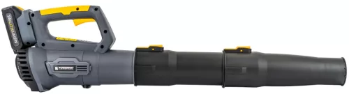 Akkus lombfúvó, 21 V, 2 × 2 Ah, 260 km/h, PM-ADDL-2AHM – Powermat (PM1333)