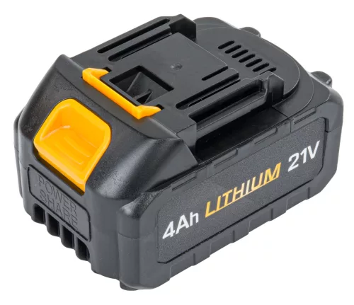 Akkus láncfűrész szénkefe nélküli motorral, 21 V, 2 × 4 Ah, 305 mm, PM-MPA-4AHM – Powermat (PM1334)
