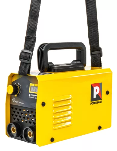 Inverteres hegesztőgép MMA, 140 A, 230 V, 2,05 kg, PM-MMA-140L – Powermat (PM1338)