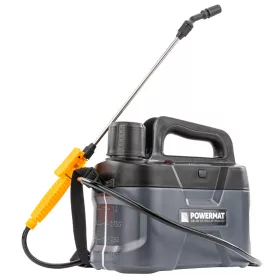  Akkumulátoros permetező 5 l, Li-Ion 2,5 Ah, USB-C töltés, 2,5 bar, PM-OA-5KA – Powermat (PM1339)