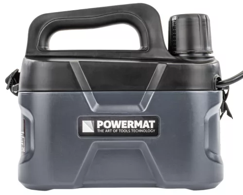 Akkumulátoros permetező 5 l, Li-Ion 2,5 Ah, USB-C töltés, 2,5 bar, PM-OA-5KA – Powermat (PM1339)