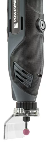 Mini egyenes csiszoló 200 W, 230 V, LCD kijelzővel és tartozékkészlettel, PM-MST-200T – Powermat (PM1356)