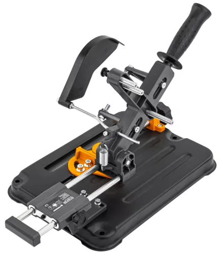 Vágóállvány sarokcsiszolóhoz, 125 mm-es tárcsához, 0–45°, PM-SDSP-330T – Powermat (PM1358)