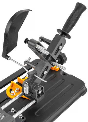 Vágóállvány sarokcsiszolóhoz, 125 mm-es tárcsához, 0–45°, PM-SDSP-330T – Powermat (PM1358)