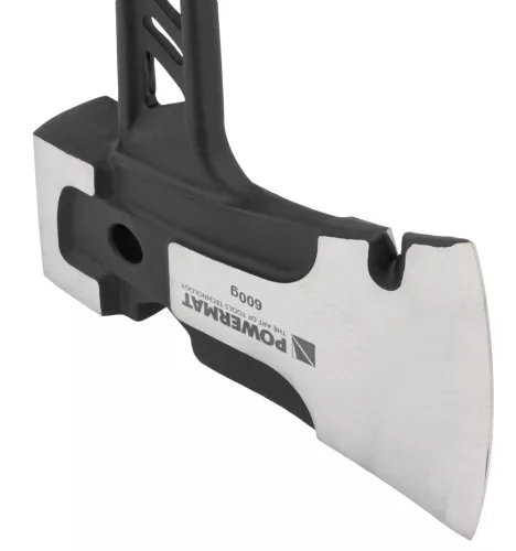 Ácsfejsze 600 g-os fejjel, kalapáccsal és 17 mm-es kulccsal, PM-AX-600-910T – Powermat (PM1361)