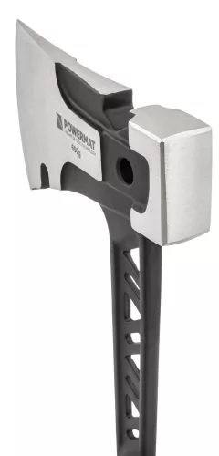 Ácsfejsze 600 g-os fejjel, kalapáccsal és 17 mm-es kulccsal, PM-AX-600-910T – Powermat (PM1361)