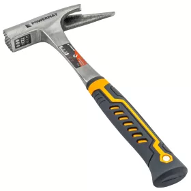   Ácskalapács 600 g fejjel, 325 mm, mágneses szegtartóval, PM-MLT-600-960T – Powermat (PM1365)