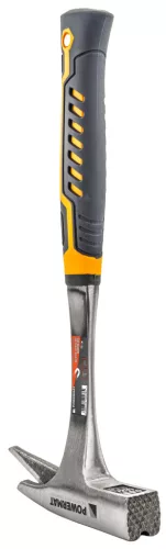 Ácskalapács 600 g fejjel, 325 mm, mágneses szegtartóval, PM-MLT-600-960T – Powermat (PM1365)